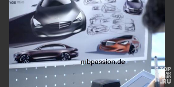 Мистические рендеры некой модели Mercedes