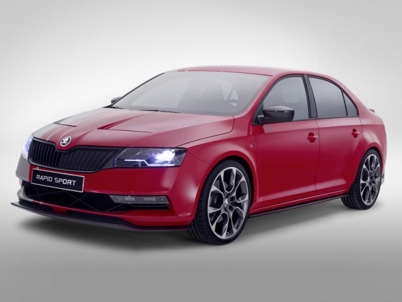 Skoda отправит спортивный Rapid в серийное производство