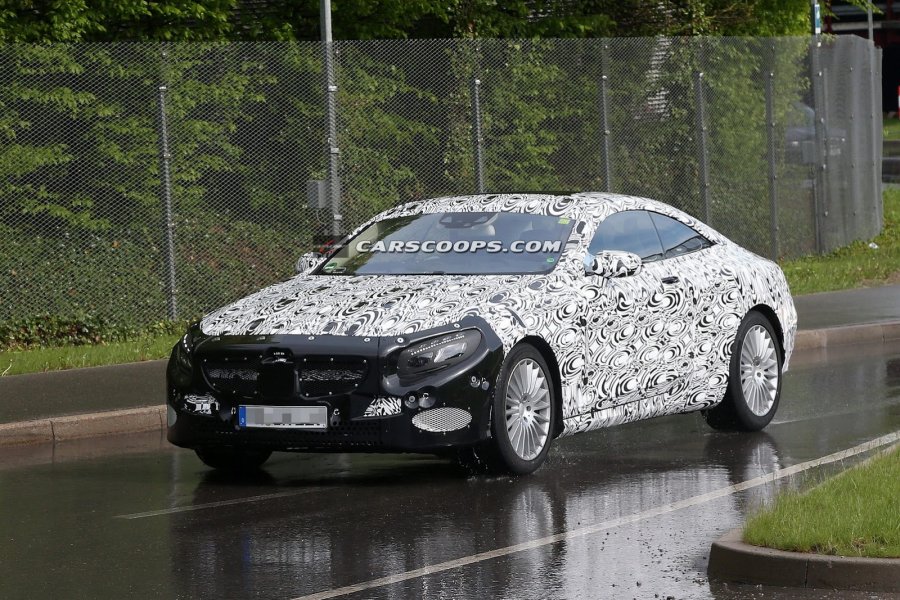 Mercedes провел последние тесты S-Class купе