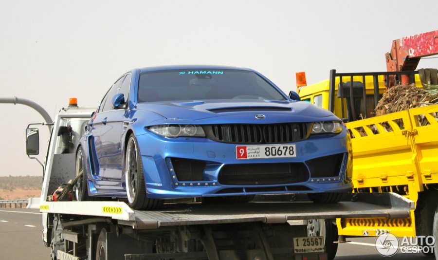 В Эмиратах засветилась самая злая BMW M5