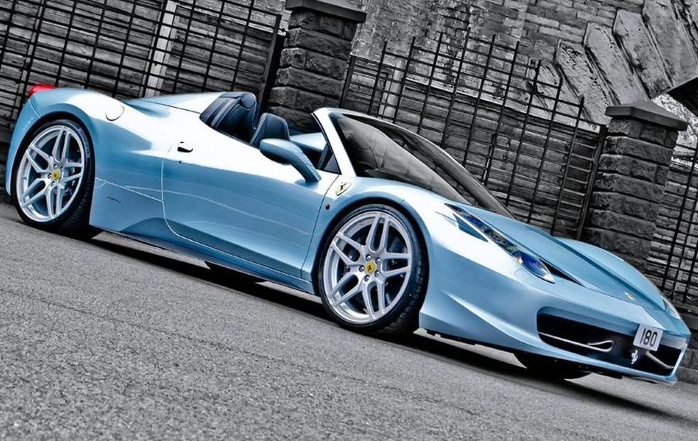 Стильный британский тюнинг кабриолета Ferrari 458 Spider