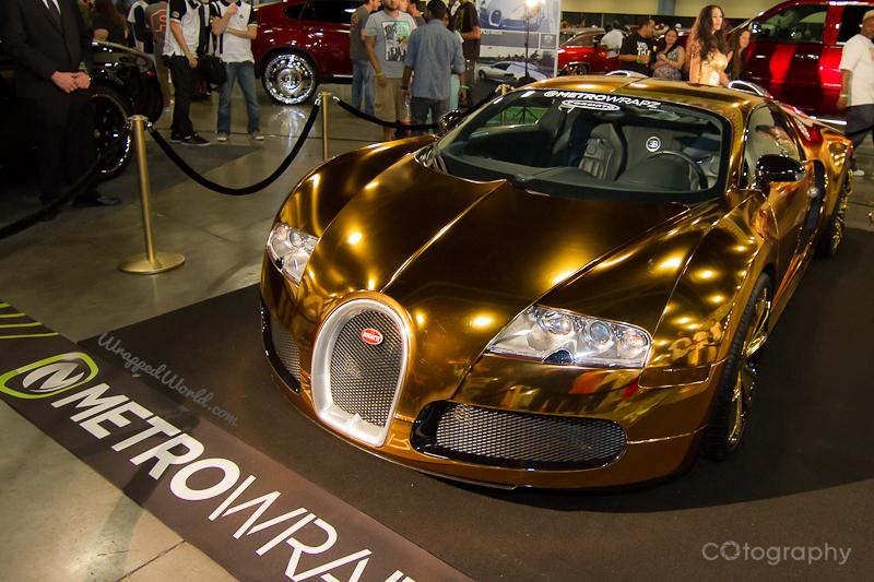 Рэпер Flo Rida похвастался своим золотым Bugatti Veyron