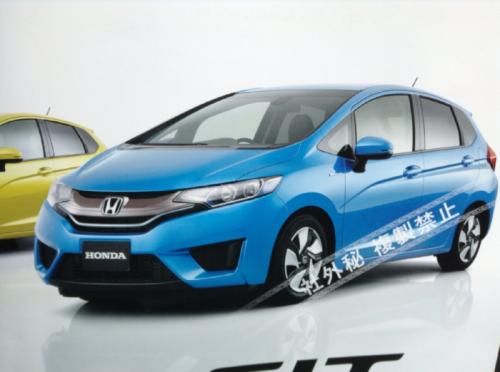 Несколько фотографий Honda Fit 2014 появились в Интернете