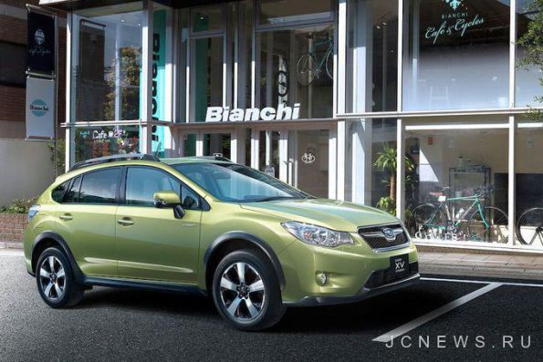 Subaru начинает продажи своего первого гибрида