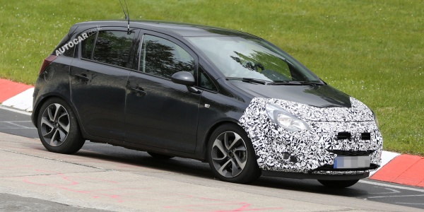 Opel тестирует новое шасси для Corsa