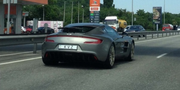В Киеве засветился самый дорогой Aston Martin в мире