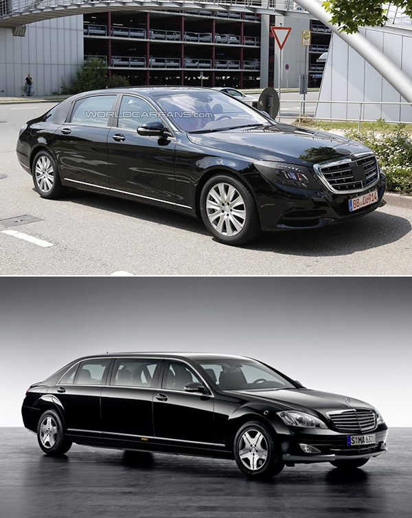 «Очень большой» Mercedes S-класса. Первые фото