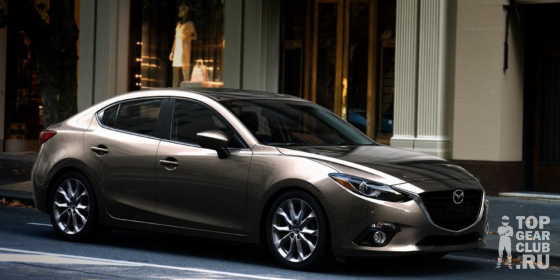 Первые фотографии нового поколения седана Mazda3