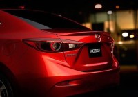 В сети появилось первое фото седана Mazda3 2014-го модельного года