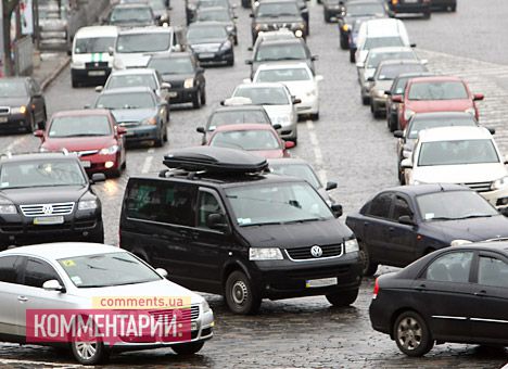 В Киеве зафиксирована очередная рекордная пробка