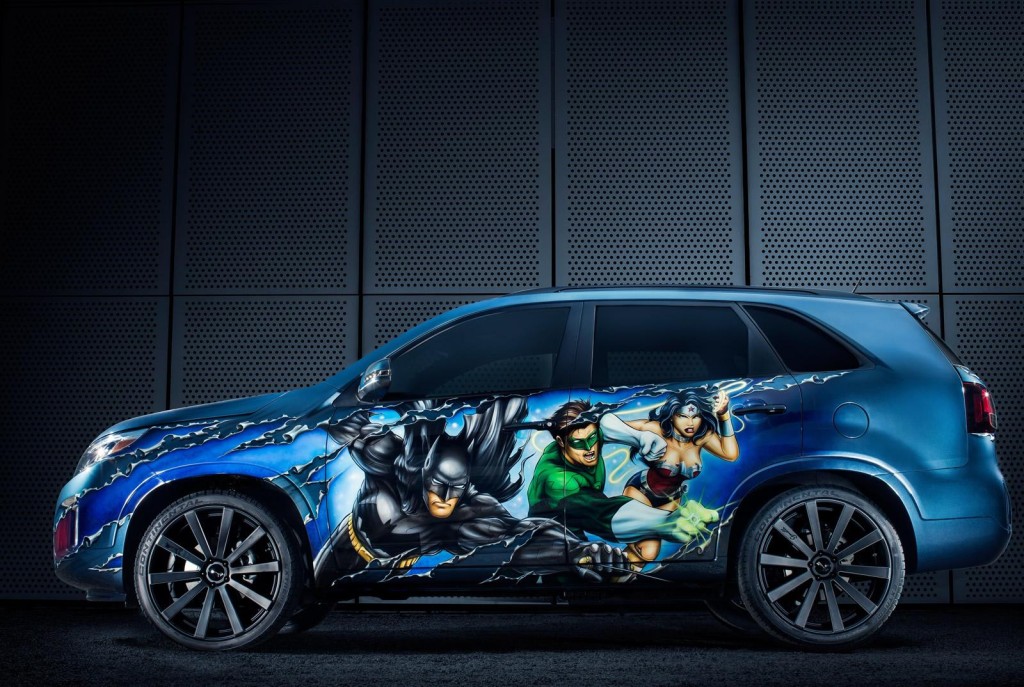 Kia представила на Comic-Con «справедливый» Sorento