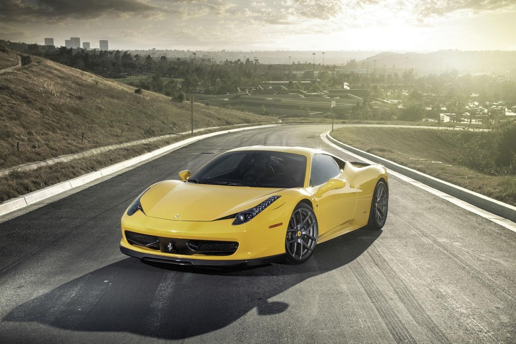 Калифорнийское ателье Vorsteiner придало свежий вид Ferrari 458 Italia