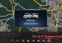 Mercedes разработала инновационную систему связи между автомобилями