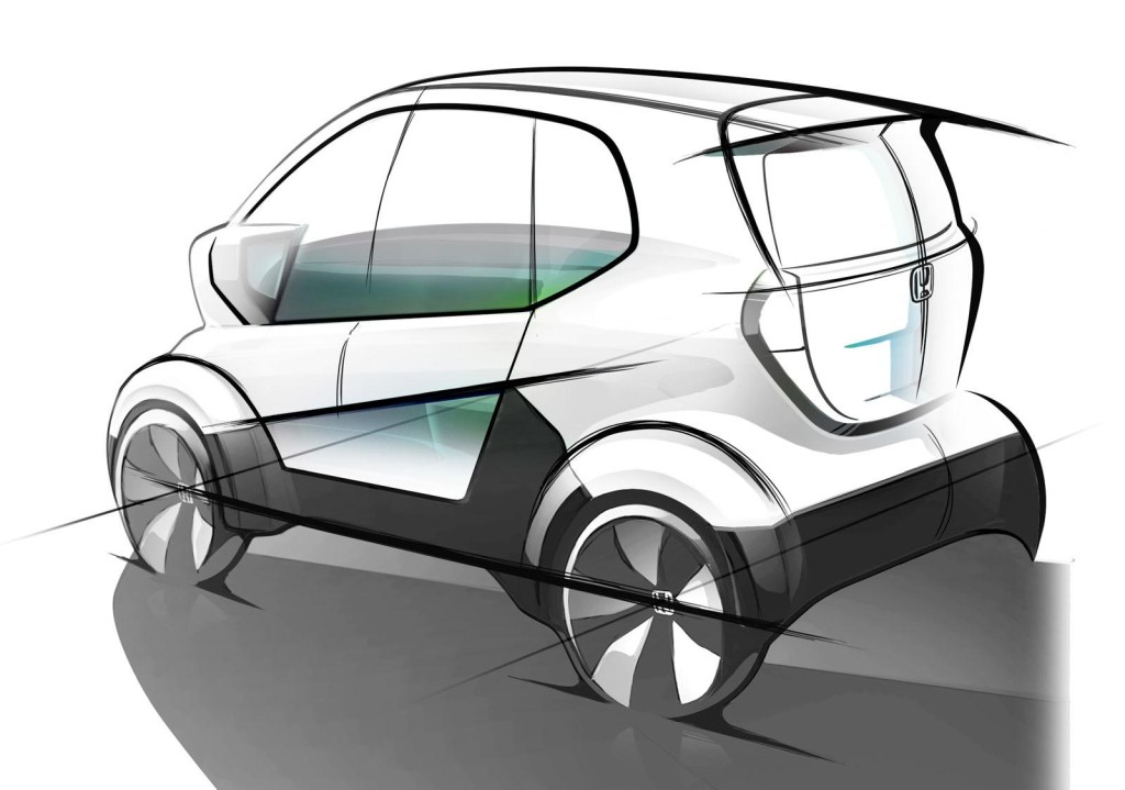 Первые тесты прототипа Honda Micro Commuter начнутся уже этой осенью