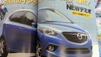 Первое фото новой Mazda 2 появилось в Сети