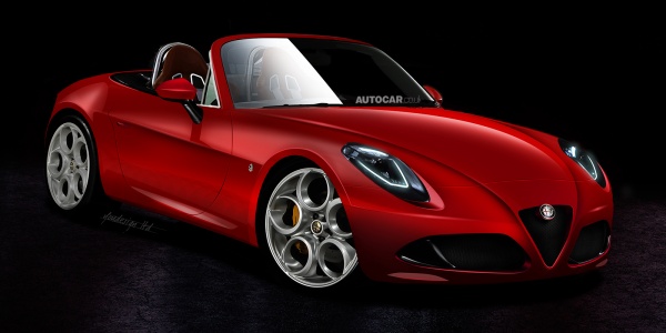 Родстер Alfa Romeo будет схож с Mazda MX-5 наполовину