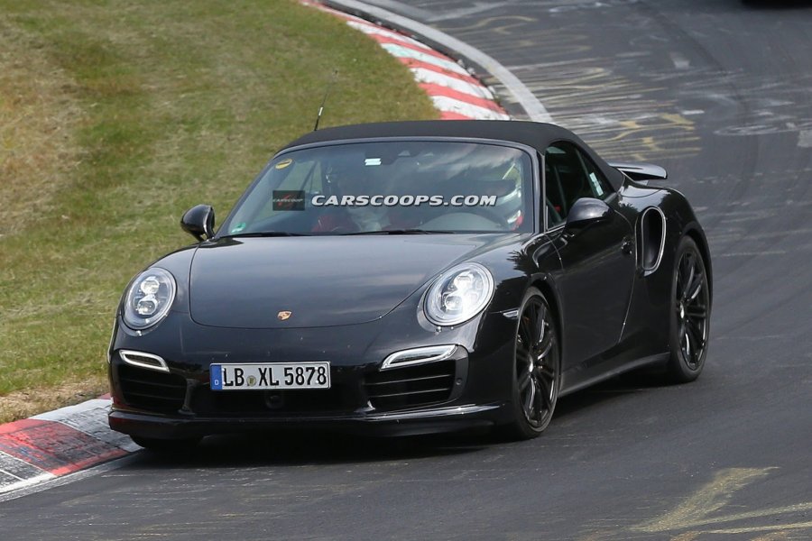 Porsche завершает тесты 911 Turbo Cabrio