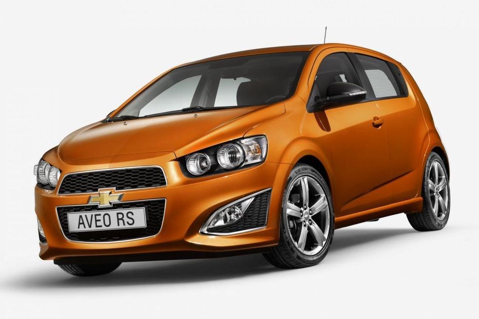 “Горячий” хетчбэк Chevrolet Aveo RS для европейцев