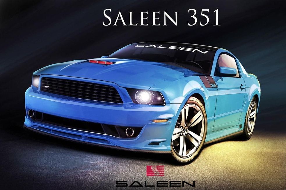 Вышла серийная версия мускул-кара 351 Mustang от Saleen