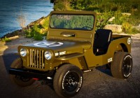 Владелец Jeep Willys установил на него LSX V8 304 двигатель