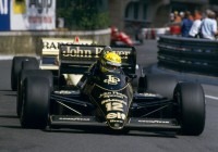 Гоночный болид Формулы-1 Lotus 98T 1986-го года разбился во время Фестиваля Скорости в Гудвуде