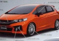 В сеть просочились изображения Honda Jazz 2014 с обвесом от Mugen