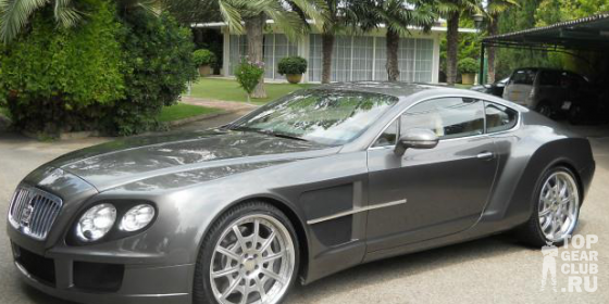 На продажу выставлен Bentley Continental GT, построенный на базе Rolls-Royce Phantom