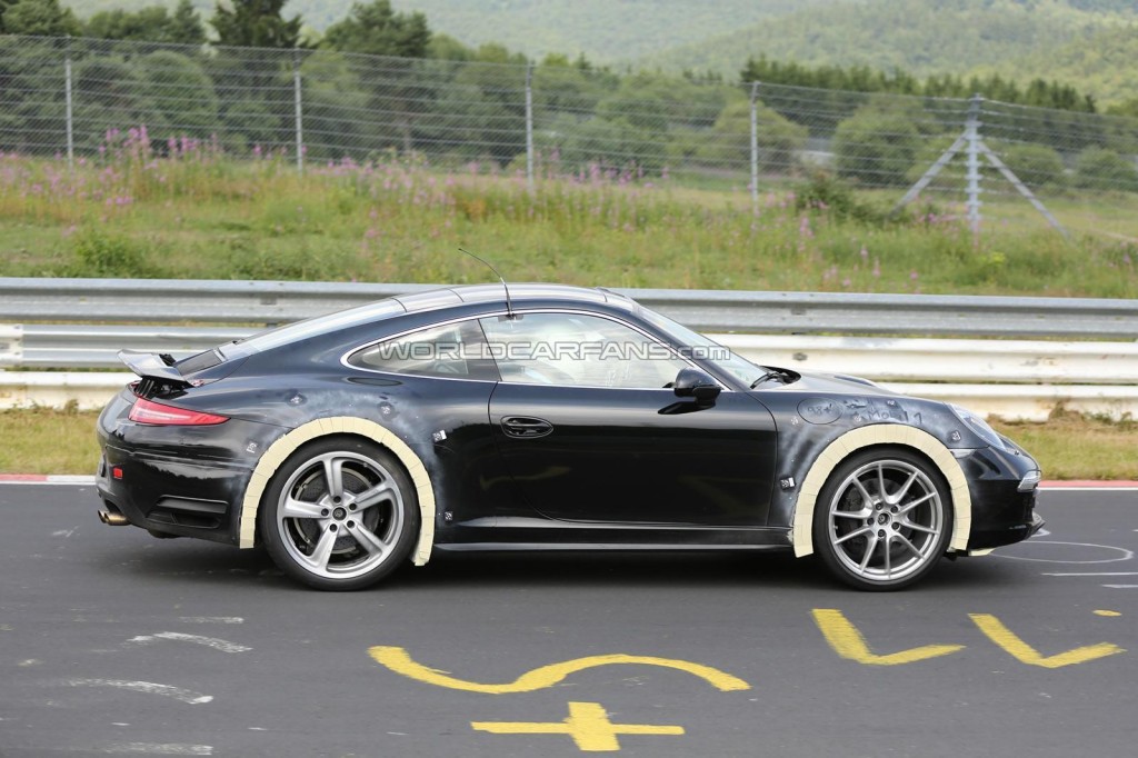 Возможно, Porsche тестирует совершенно новый вариант 911 7-го поколения