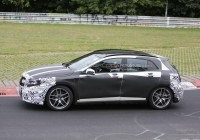 Появились новые шпионские фото Mercedes GLA 45 AMG 2014