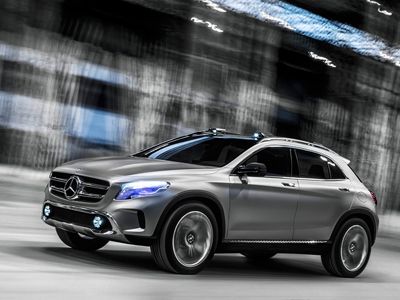 Новый кроссовер Mercedes GLA появится в продаже в 2014 году