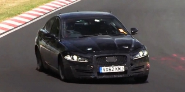Преемника Jaguar X-type заметили на Нюрбургринге