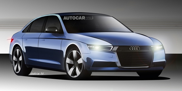 Пятое поколение Audi A4 привяжут к розетке