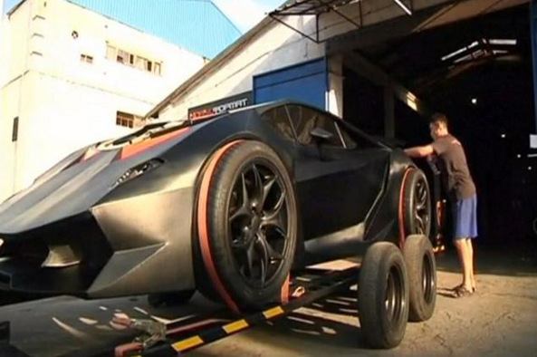 Знакомьтесь, кыргызская версия Lamborghini Sesto Elemento