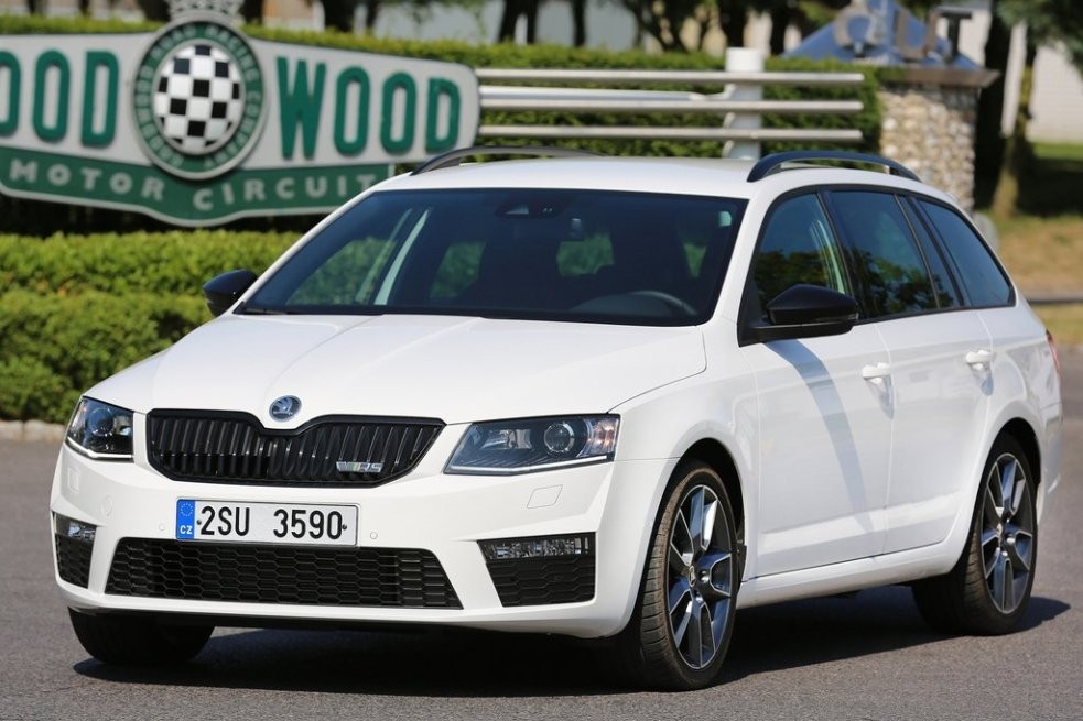 Новейший лифтбек и универсал Skoda Octavia RS представлен в Гудвуде