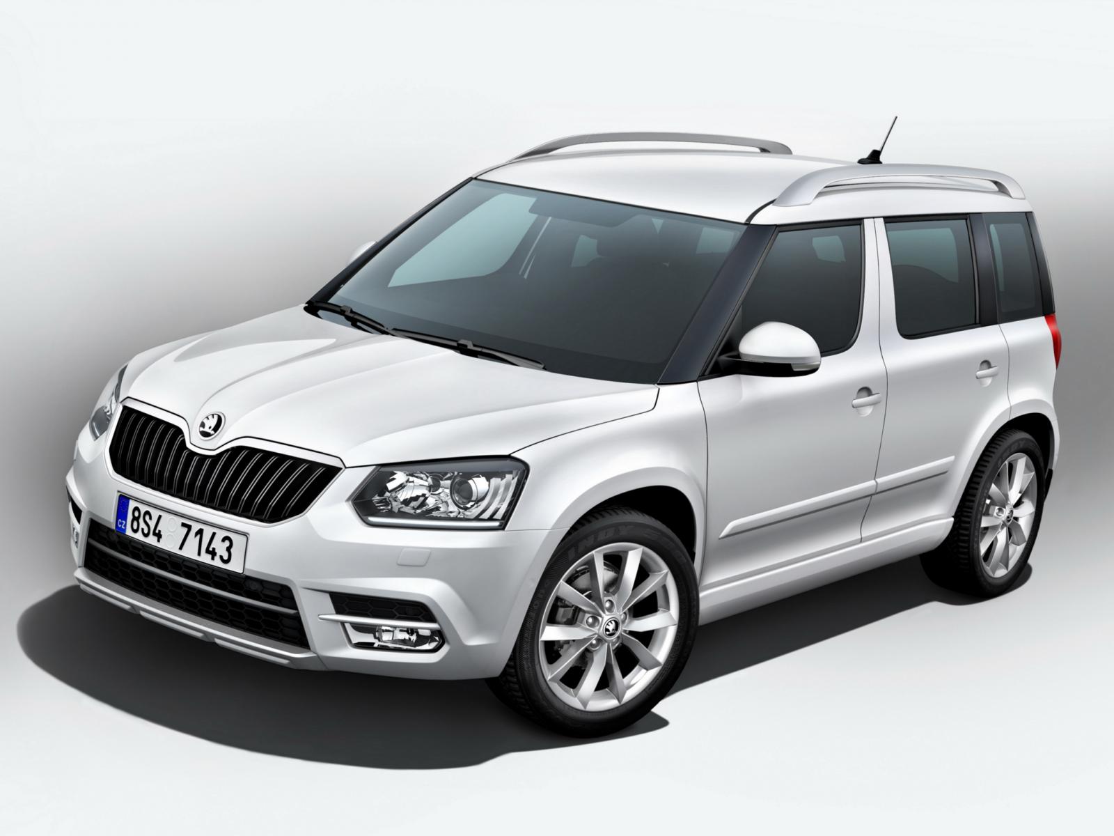 Skoda Yeti едет во Франкфурт без круглых фар