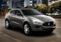 Производство кроссовера Maserati Levante начнется ближе к концу следующего года