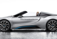 Рендер BMW i8 Spyder от дизайнера Феофила Чина