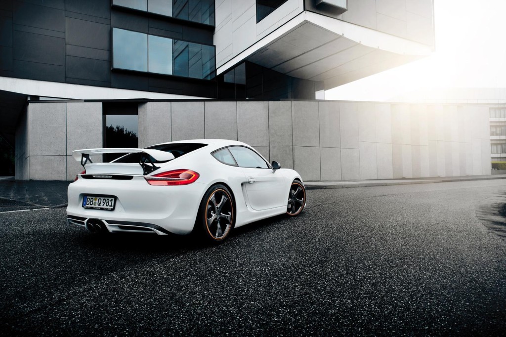 Ателье TechArt оттюнинговало Porsche Cayman специально для автошоу во Франкфурте