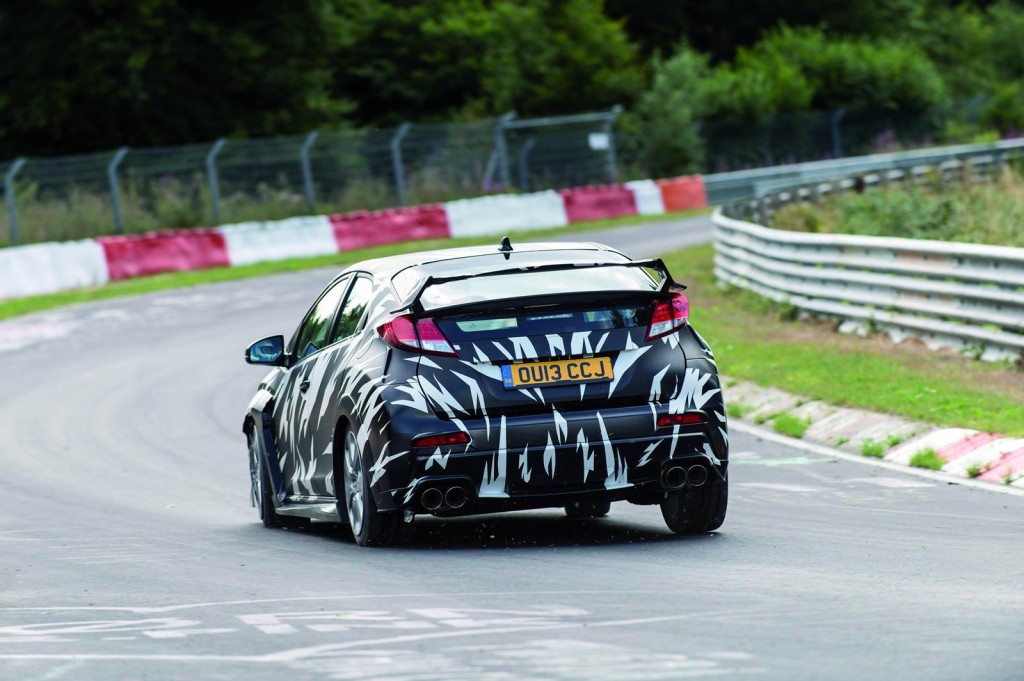 Honda официально подтвердила, что Civic Type-R получит 2.0-литровый турбированный двигатель