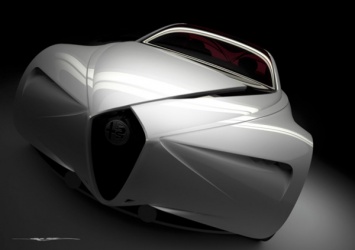 Седан Alfa Romeo Executive Fastback Saloon: футуристичные формы с отголосками старинных спорткаров