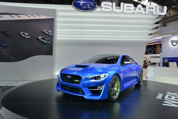 Subaru WRX в знакомом цвете, но новом образе