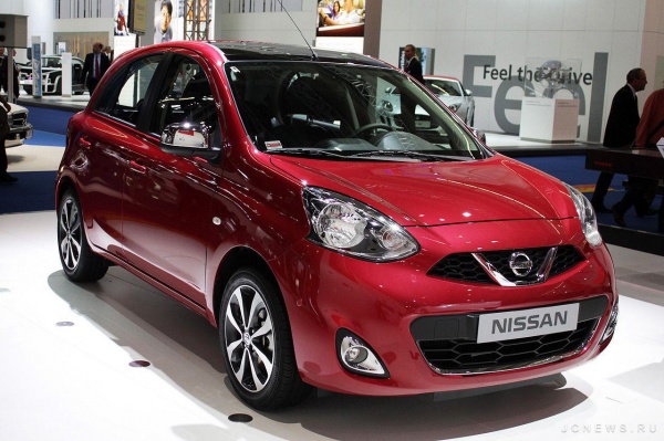 Обновленный Nissan Micra добрался до Франкфурта