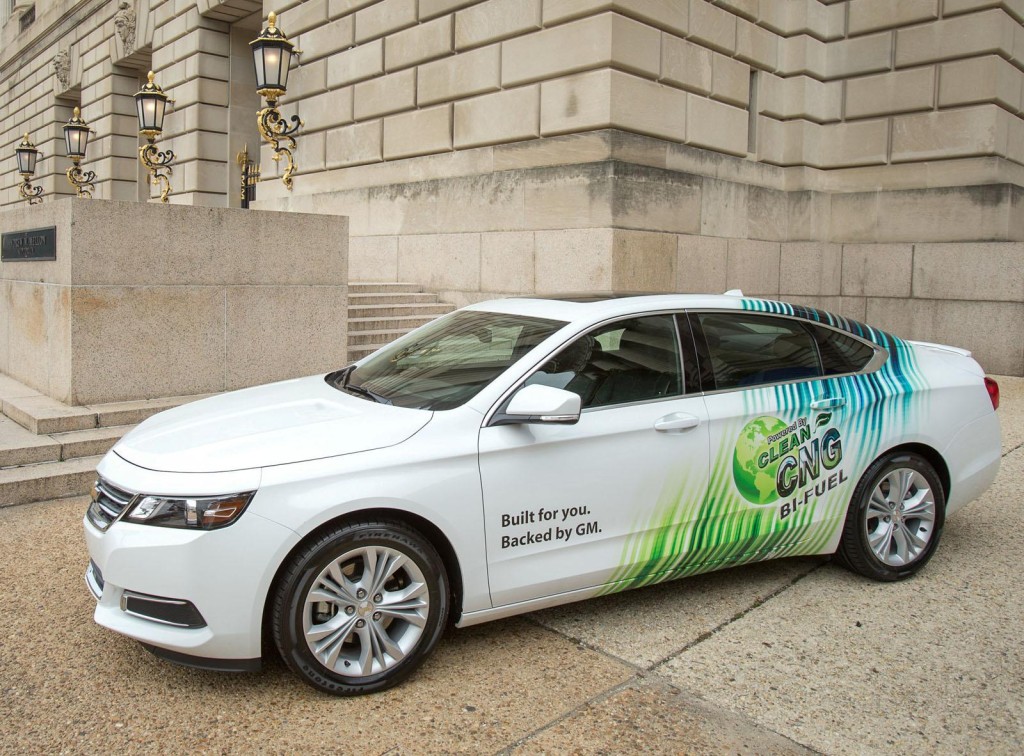 Chevrolet представила Impala Bi-Fuel 2015