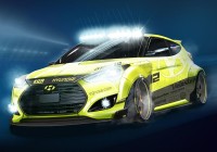 Hyundai подготовила для автошоу SEMA концепт Veloster Turbo Yellowcake