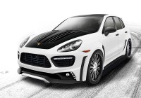 Ателье Wald International собирается представить на автошоу SEMA оттюнингованную версию Porsche Cayenne Turbo