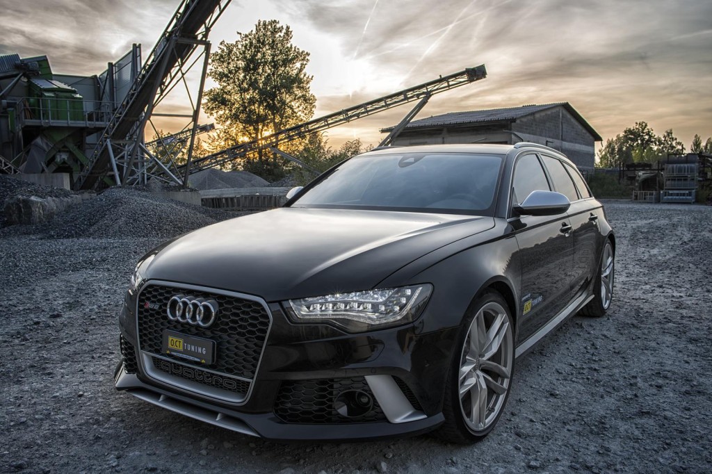 Специалисты тюнинг-ателье O.CT Tuning прокачали универсал Audi RS6 Avant