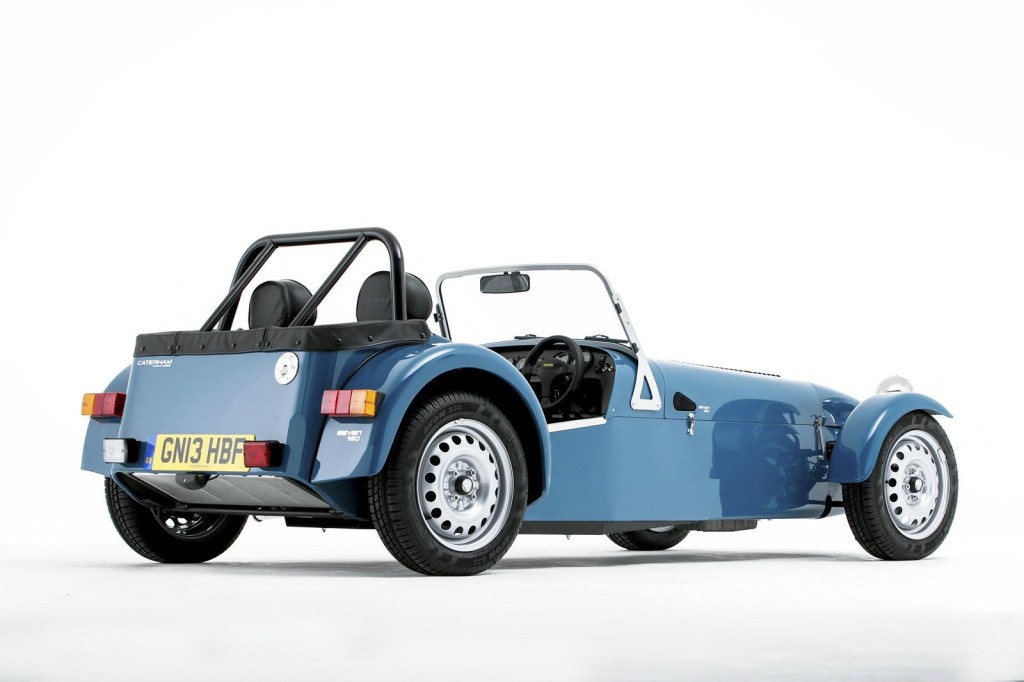 Caterham Seven 165 в базовой комплектации будет стоить £ 14.995