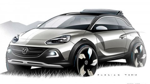 Концептуальный кроссовер Opel Adam Rocks получит товарную версию