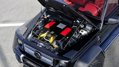 Brabus представил свой взгляд на супервнедорожник Mercedes-Benz G63 AMG 6х6