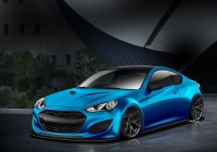 Hyundai опубликовала тизер своего очередного концепта Genesis Coupe